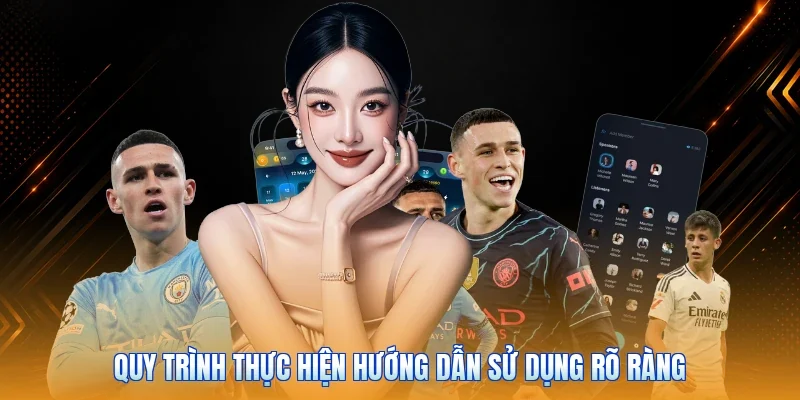 Quy trình thực hiện hướng dẫn sử dụng rõ ràng
